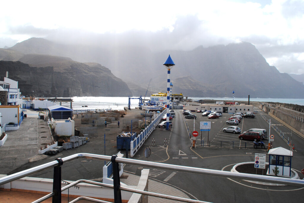 Hafenanlage am Puerto de las Nieves in Agaete