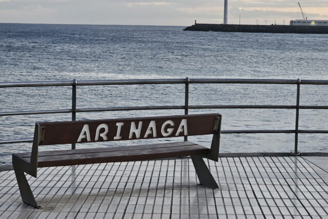 Cruce de Arinaga mit Playa Arinaga